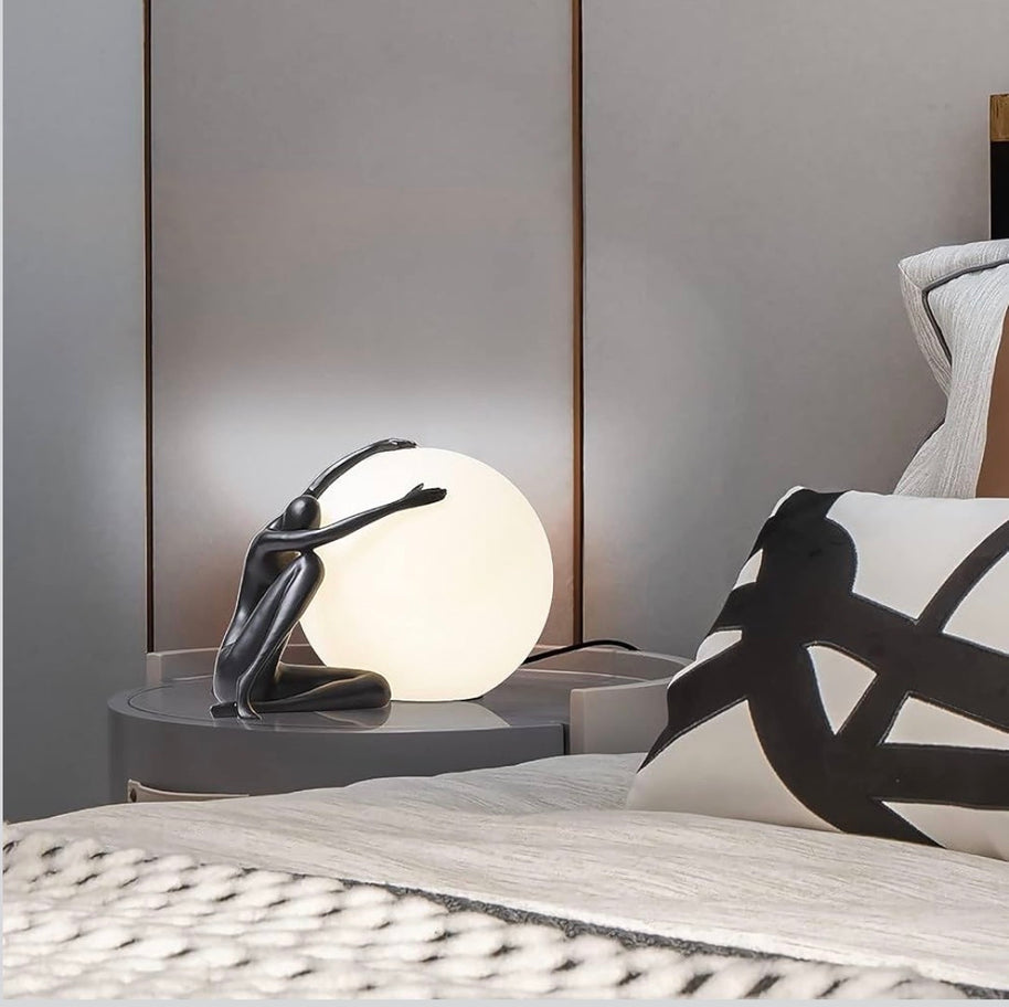 Humanoid Table top light sculpture