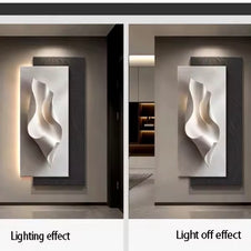 3D wall Art with light