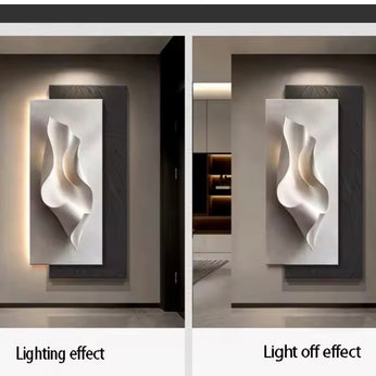 3D wall Art with light