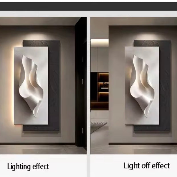3D wall Art with light