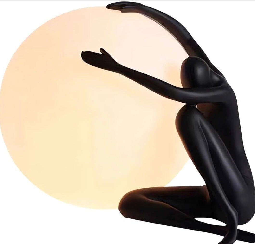 Humanoid Table top light sculpture