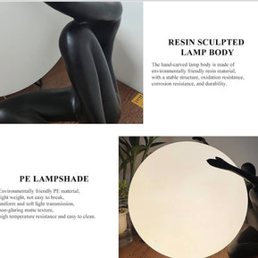 Humanoid Table top light sculpture