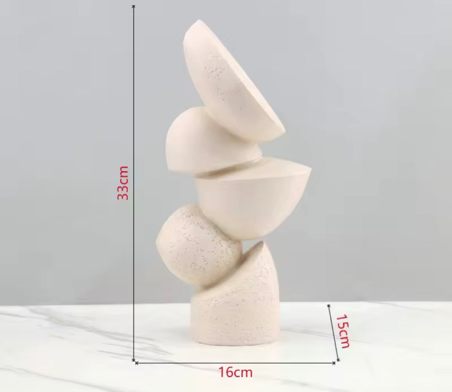 Abstract Geometric Figurine