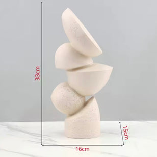 Abstract Geometric Figurine