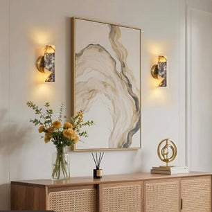 Alabaster Marble Wall light set (2pack)