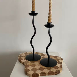 Set of 2 Vintage candlesticks