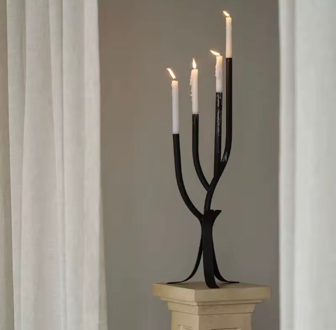 Multi head candle holder