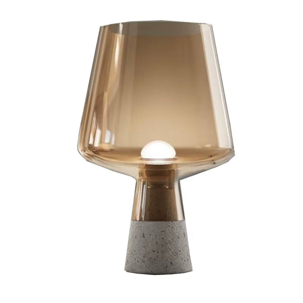 Cognac table lamp