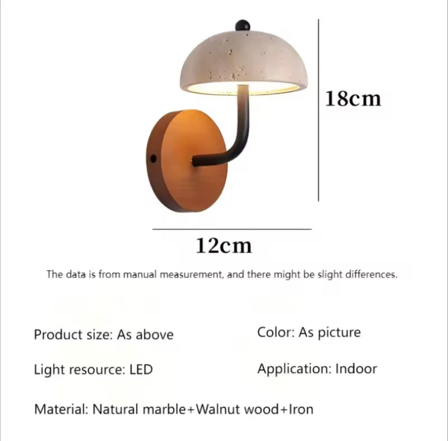Mushroom Wall lamp