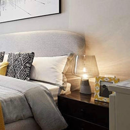 Cognac table lamp