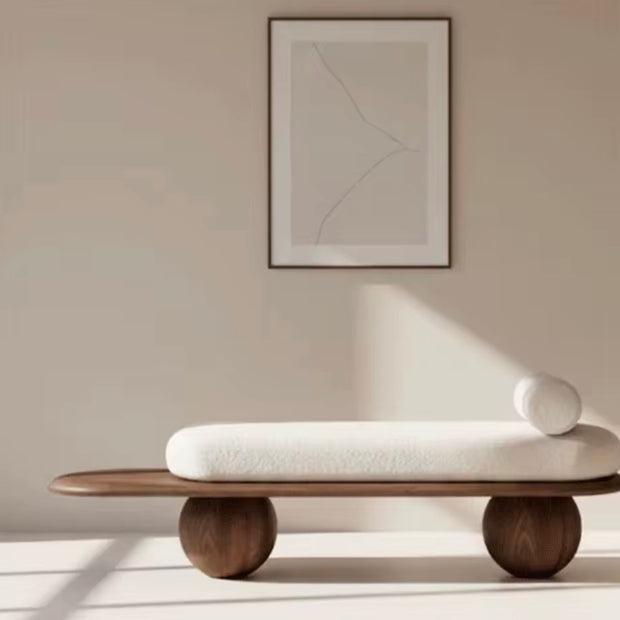 Glenn Nordic Entryway bench