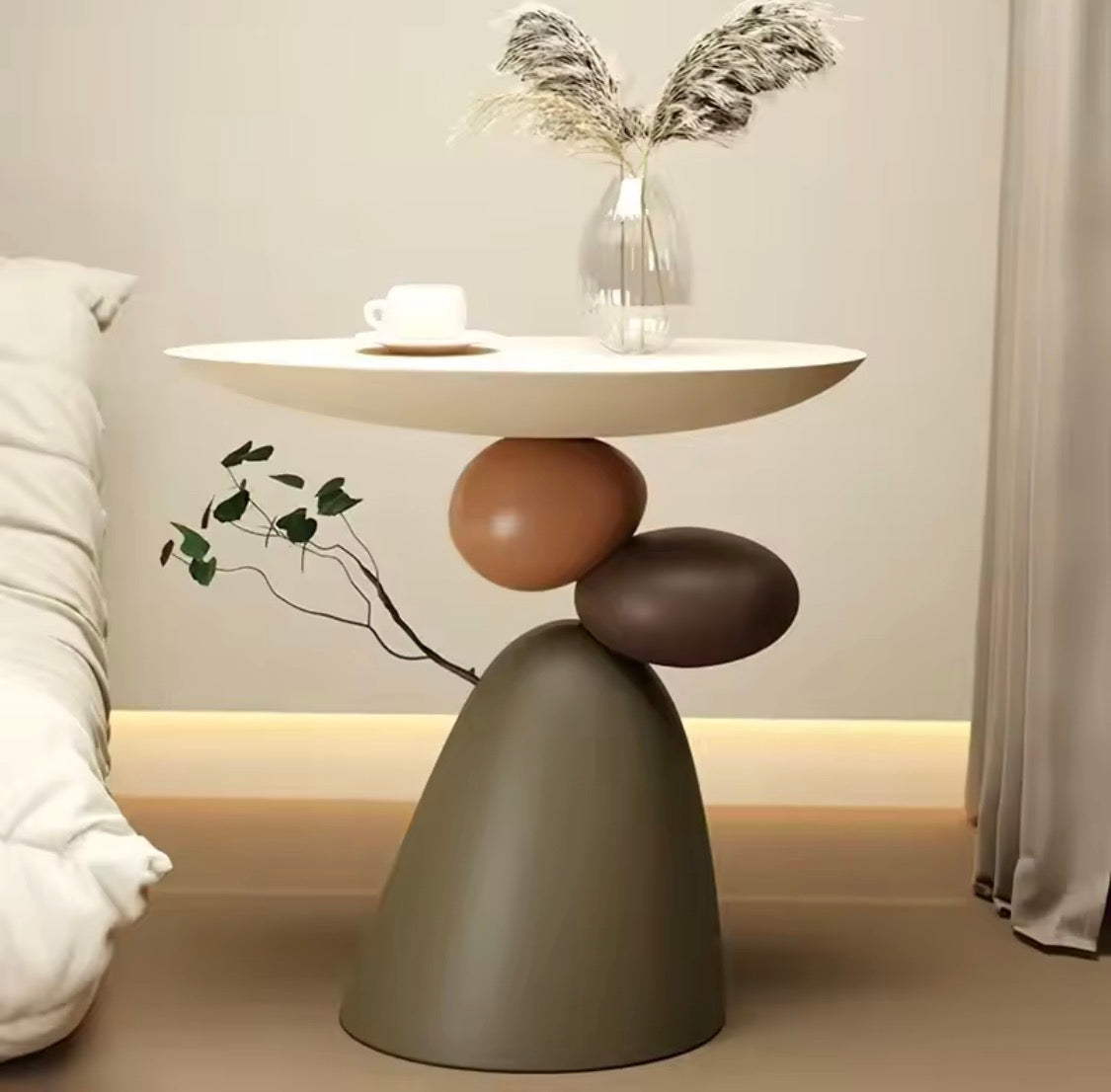 Side Table Stone shaped