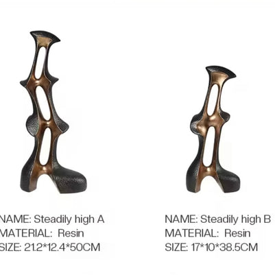 Steadily Abstract decorative sculpture