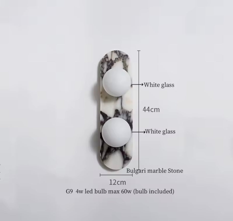 Led marble Wall lamp