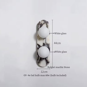 Led marble Wall lamp