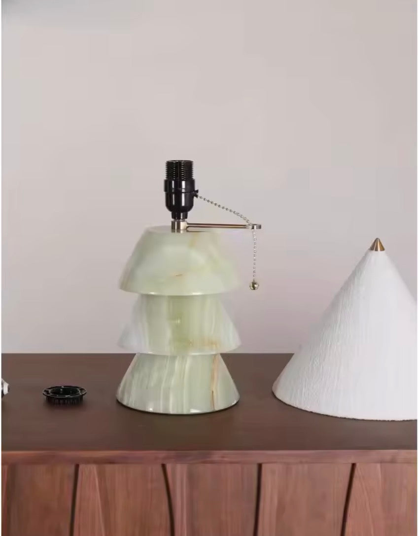 Powder Jade Table Lamp