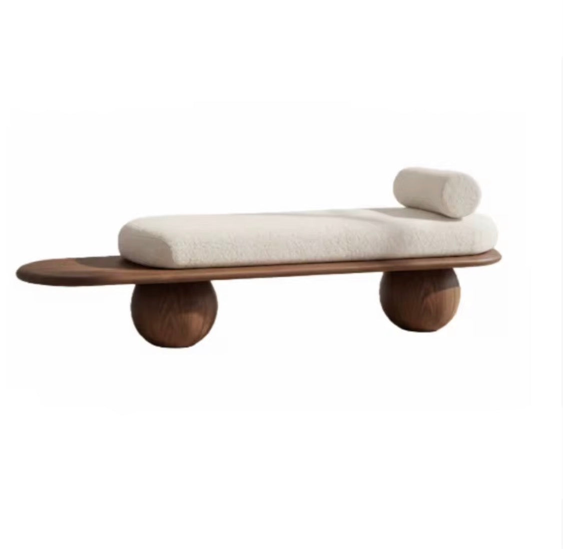Glenn Nordic Entryway bench