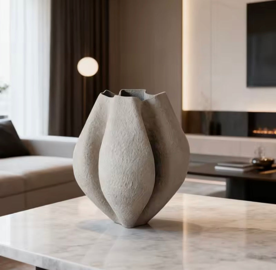 Geometric fold flowerpot