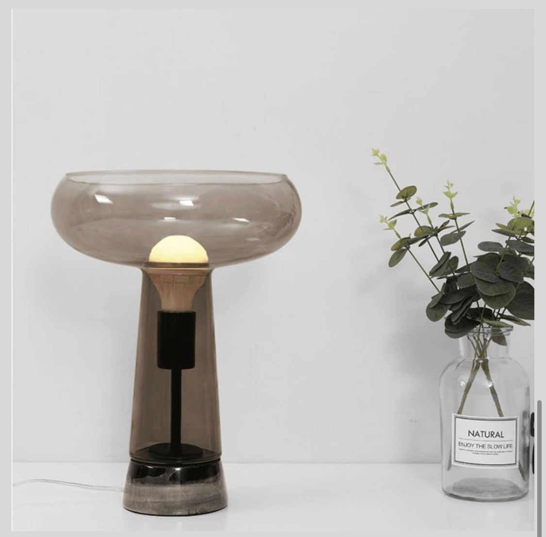 Geneva table glass lamp