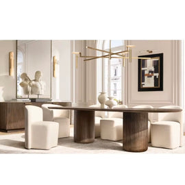 Leonardo Oval dining table