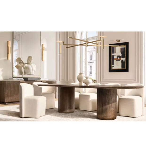 Leonardo Oval dining table