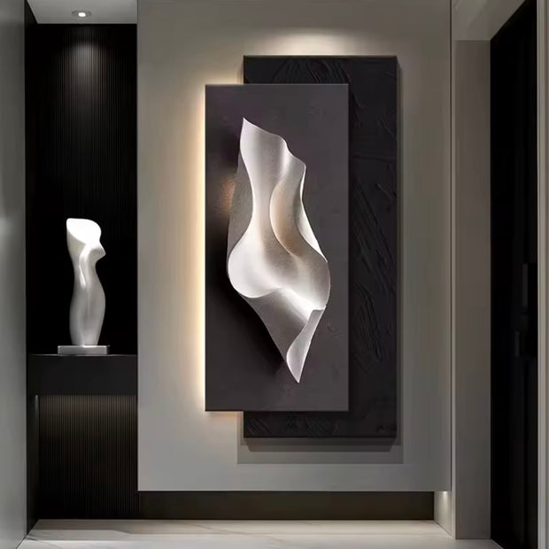 3D wall Art with light