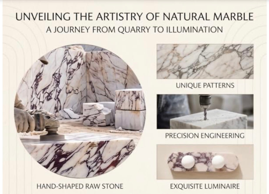Led marble Wall lamp