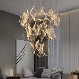 Rotating Chandelier Light