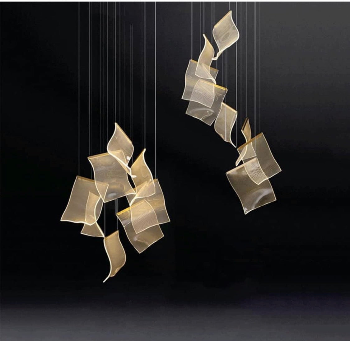 Rotating Chandelier Light