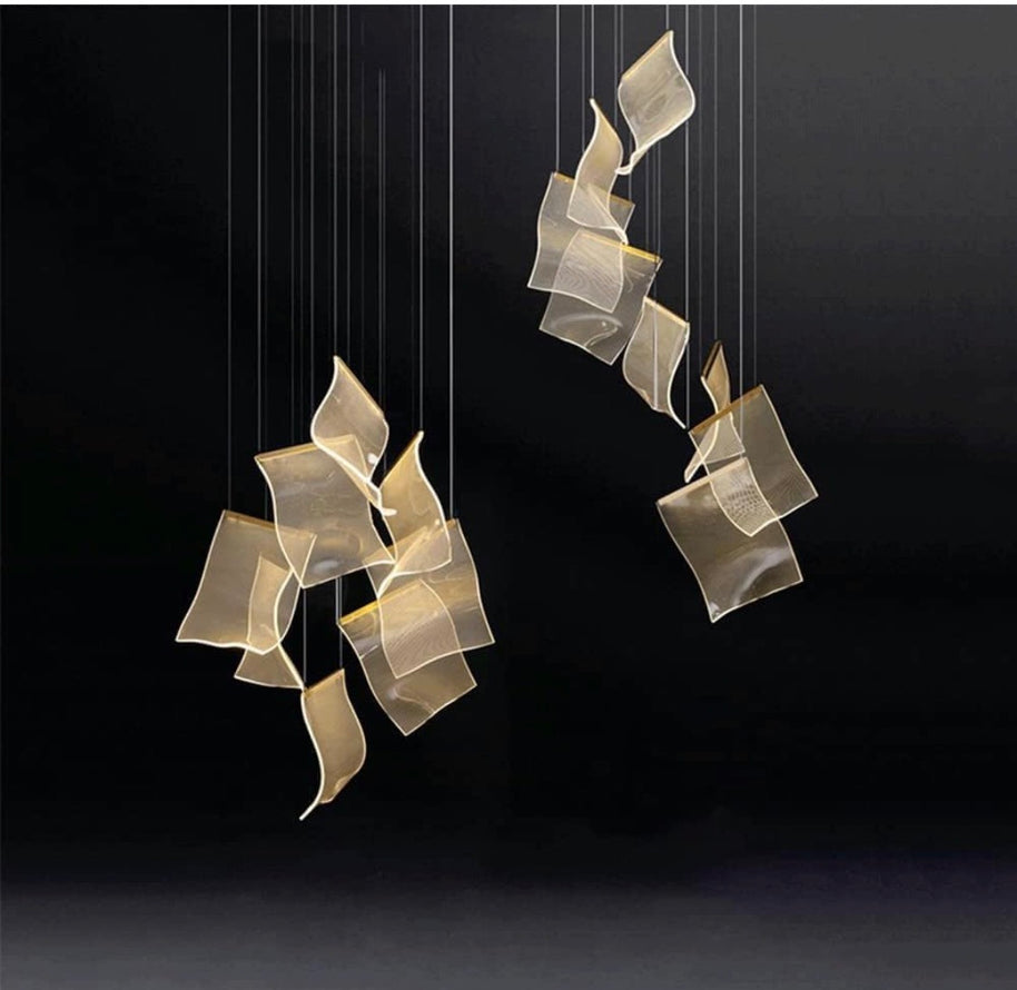 Rotating Chandelier Light