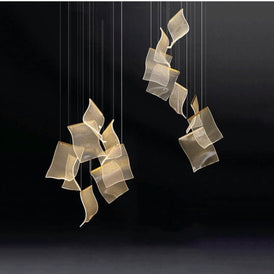 Rotating Chandelier Light