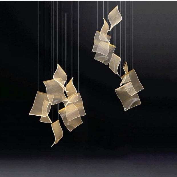 Rotating Chandelier Light